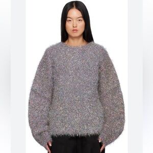 BNWOT - Jil Sander | brushed lurex-blend knitted jumper